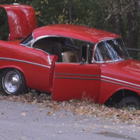Suspect leads police on chase in stolen 1956 Chevy