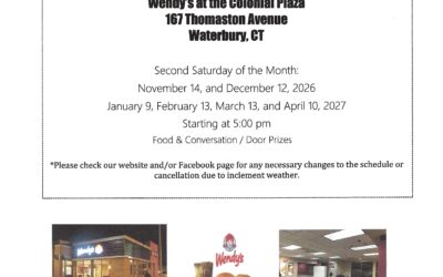 2026 Monthly Get Together – Wendy’s – November 14, 2026