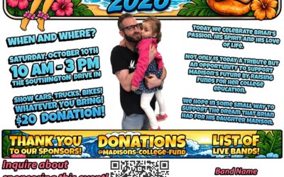 Brian’s Run Memorial Car Show – Plantsville – October 10, 2026