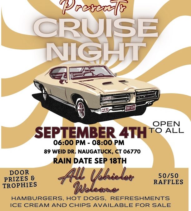 Beacon Brook Health Center Cruise Night – Naugatuck – September 4, 2025