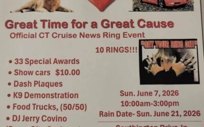 Cars 4 Paws Car Show – Plantsville – June 7, 2026