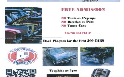 41st Annual Prospect Sock Hop & Car Show – August 23, 2026