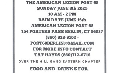 American Legion Post 68 Car Show – Berlin – June 8, 2025